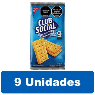 Galletas Club Social Original x9Un x24gr