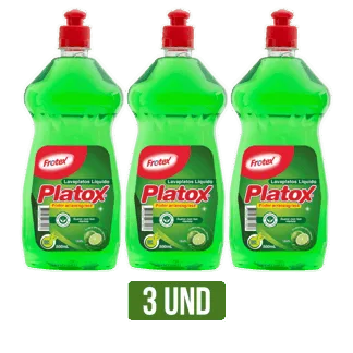 3Und Lavaplatos Frotex Liquido Botella x500ml Limón Aloe Vera