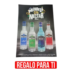 Flyer Aguardiente Nectar Regalo para ti