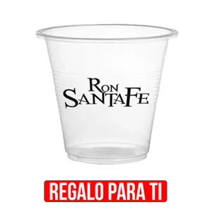 Copa 4 Onzas - Ron Santafe Regalo para ti