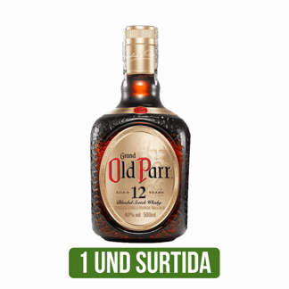 Whisky Old Parr 12 años (x500ml/x750ml)