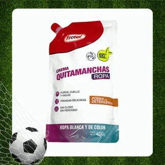 Crema Quitamanchas Frotex Ropa x400gr