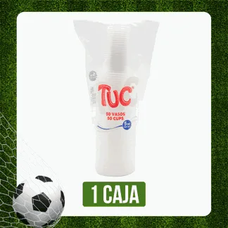 Caja Vaso Tuc 5 Onzas Transparente x60Dp x50Un