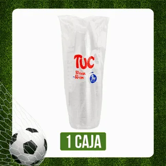 Caja Vaso Tuc 9 Onzas Transparente x40Dp x50Un