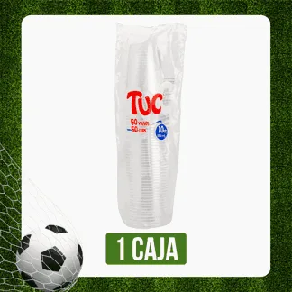 Caja Vaso Tuc 10 Onzas Transparente x40Dp x50Un