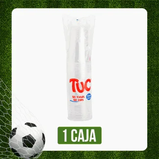Caja Vaso Tuc 12 Onzas Transparente x40Dp x50Un