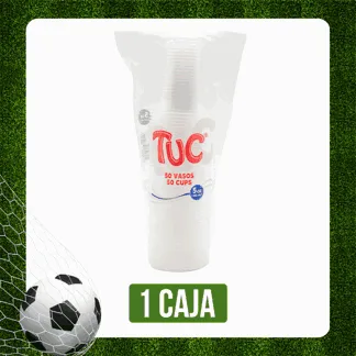 Caja Vaso Tuc 5 Onzas Transparente x60Dp x50Un