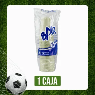 Caja Vaso Policolor Bar 7 Onzas x60Dp x50Un