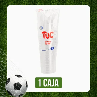 Caja Vaso Tuc 7 Onzas Transparente x60Dp x50Un