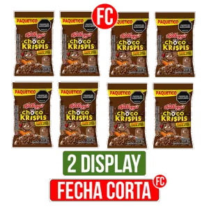 Cereal Kellogg Choco Krispis Paketicos x8Un x30gr