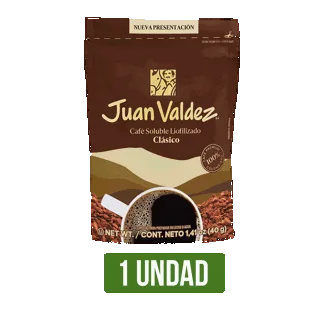 Café Juan Valdez Liofilizado Clásico Doypack x40gr