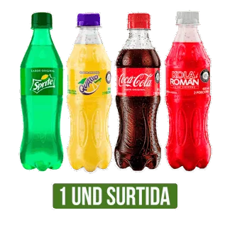 Gaseosa Surtida x(400ml/500ml)