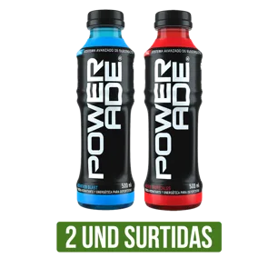 2 Und Bebida Powerade (FT/MB) x500ml