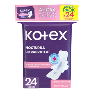 Toalla Higiénica Kotex Nocturna x24