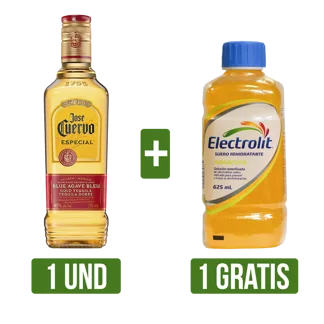Tequila Jose Cuervo Especial x375ml Gts Electrolit x 625ml