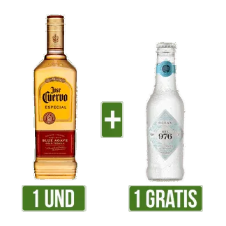 Tequila Jose Cuervo Especial x750ml Gts Agua tonica mil 976 x207ml ocean