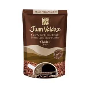 Café Juan Valdez Liofilizado Clásico Sachet x18gr