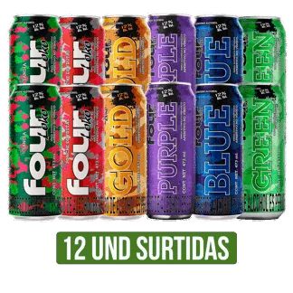 12 Und Four loko Surtido x473ml
