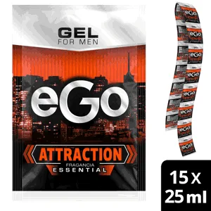 Gel Ego For Men Attraction Sachet x15Un x25ml