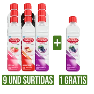 9Und Pedialyte Surtido Gts 1Und Pedialyte Surtido x500ml