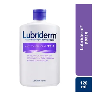 1 Und Crema Lubriderm UV15 x120ml