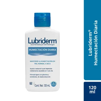 1 Und Crema Lubriderm Humectación Diaria x120ml