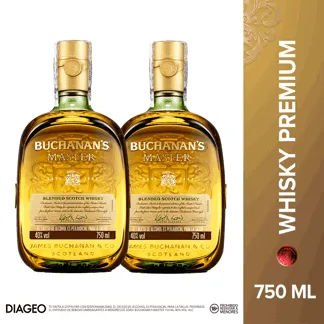 2Und Whisky Buchanan´s Master x750ml