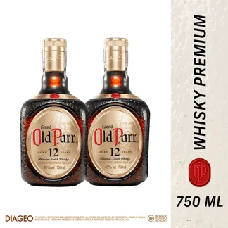 2Und Whisky Old Parr 12años x750ml