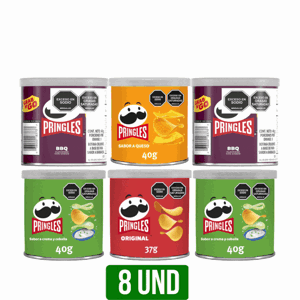 8Und Papas Fritas Pingles Surtidas x40gr/37gr