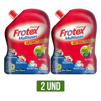 2Un Crema Multiusos Frotex Doypack x170gr