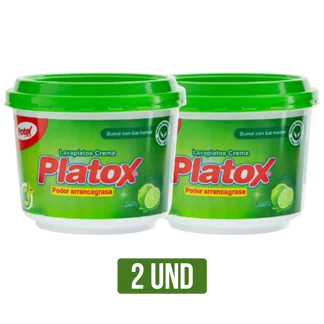2Un Lavaplatos Frotex Crema Limón x450gr