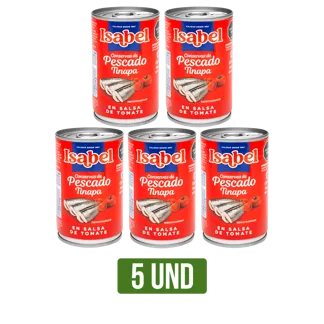 Tinapa en Conserva Isabel x156gr Salsa De Tomate