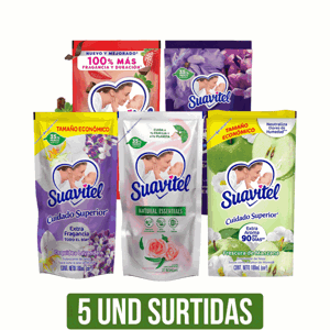 5Und Suavizante Suavitel Surtido