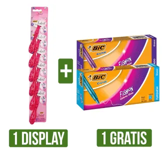Máquina afeitar BIC Soleil Gts Boligrafo BIC Cristal Fashion Surtido