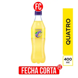 Gaseosa Quatro Toronja x400ml
