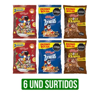 6Und Cereal Surtidos x115gr/x90gr