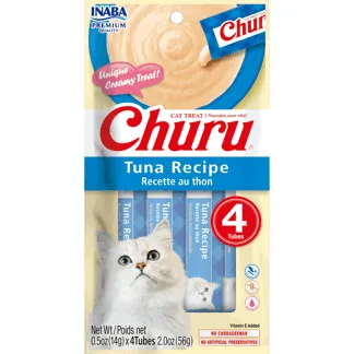 Snack Para Gato Churu Tuna Recipe x4 Tubos x14gr