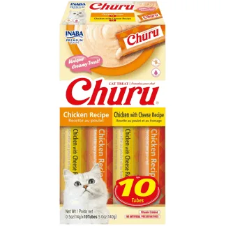 Snack Para Gato Churu Chicken Variety x10 Tubos x14gr