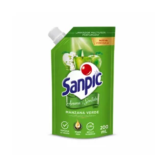 Limpiador Sanpic Manzana Verde DoyPack x200ml