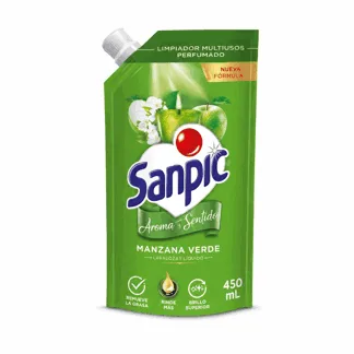 Limpiador Sanpic Manzana Verde DoyPack x450ml