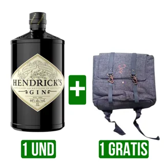 Ginebra Hendrick.s Original x1000ml Gts Maleta Cuadrada Glenfiddich