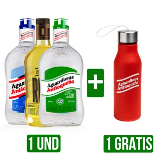 Aguardiente Antioqueño x750ml Gts Botilo