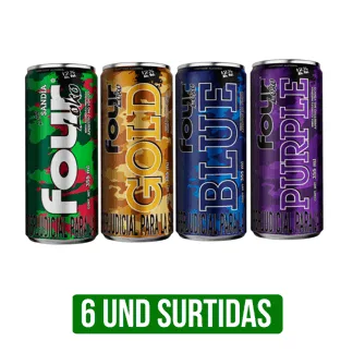 6Und Four Loko Surtido x355ml
