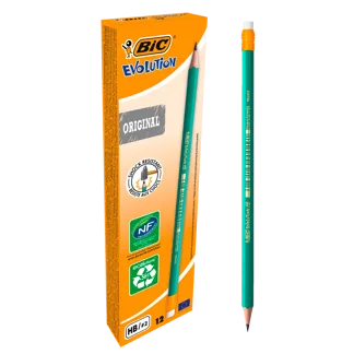Lápiz Bic Evolution x12 Lápices