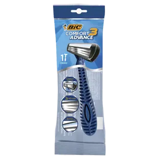 Máquina De Afeitar BIC Comfort 3 Normal x12Und