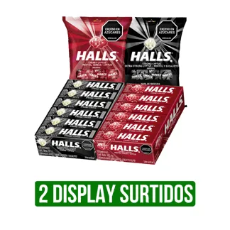 Armalo como quieras 2Display Caramelo Halls Surtido
