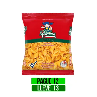 Pague 12 Lleve 13Und Pasta La Muñeca Concha x250gr