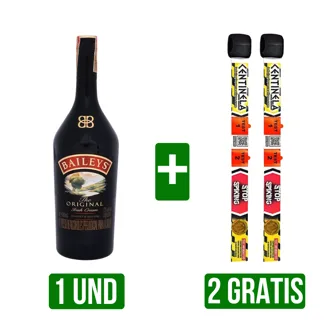 Crema de Whisky Baileys x1000ml Gts 2 Und Pulsera Detectora De Drogas Centinela