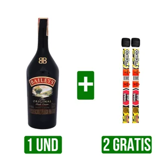 Crema de Whisky Baileys x1000ml Gts 2 Und Pulsera Detectora De Drogas Centinela