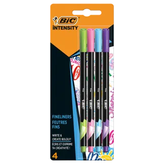 Rotulador Intensity Fashion Blister x4 Rotuladores